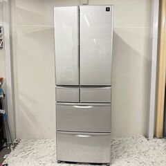  19284  SHARP 大容量6D冷蔵庫 自動製氷 プラズマ...