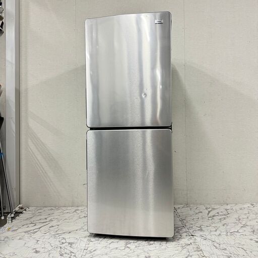 19283  Haier 一人暮らし2D冷蔵庫 2021年製 148L ◆大阪市内・東大阪市他 6,000円以上ご購入で無料配達いたします！◆ ※京都・高槻・枚方方面◆神戸・西宮・尼崎方面◆生駒方面、大阪南部方面　それぞれ条件付き無料配送あり！