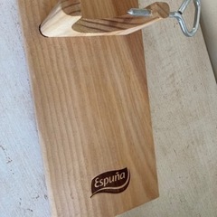 生ハム固定　
まな板