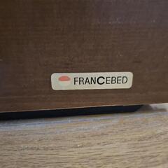 取引中　シングルベッド　マットレス付きの画像