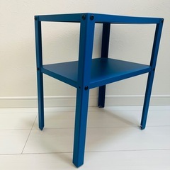 【訳アリ】IKEAサイドテーブルブライトブルーの画像