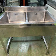 2槽シンク 900x600x800(+90)