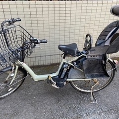 電動アシスト自転車 チャイルドシート付き　後輪パンク品 電動アシスト自転車 チャイルドシート付き 後輪パンク品 自転車