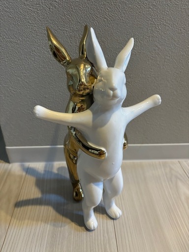 KARE　ハギングラビットミディアム　デコフィギア
