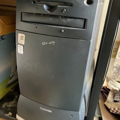 TOSHIBA レトロパソコンの画像