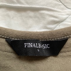 【ユーズド】FINALBASICシャツ（L）の画像