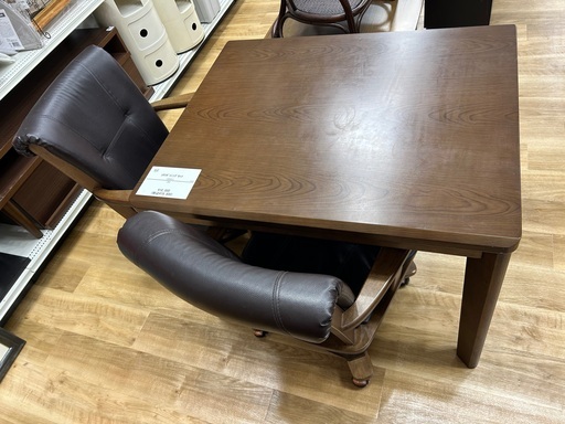 【トレファクイオンタウン上里店】こたつダイニング３点セット入荷しました！！