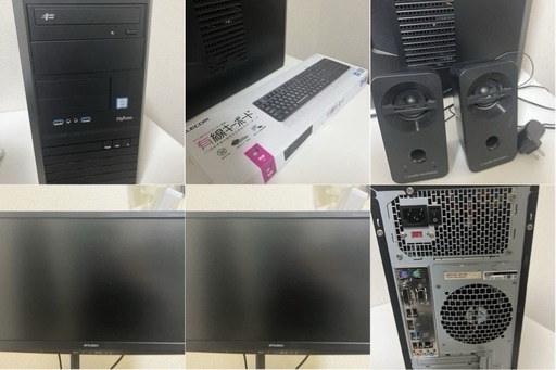 ドスパラ Diginnos Magnate IM i5-6500  HDD 1TB メモリ 8GB  ゲーミングPC セット