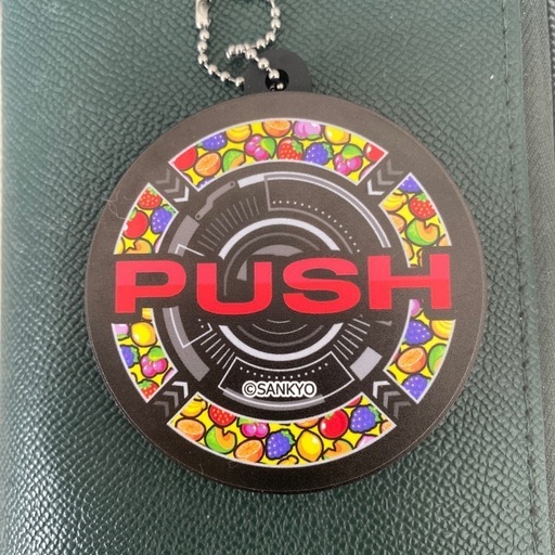 SANKYOのpushボタンキーホルダー (まる) 大阪のアクセサリー