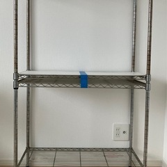 メタルラックスチールラック約121x74x34