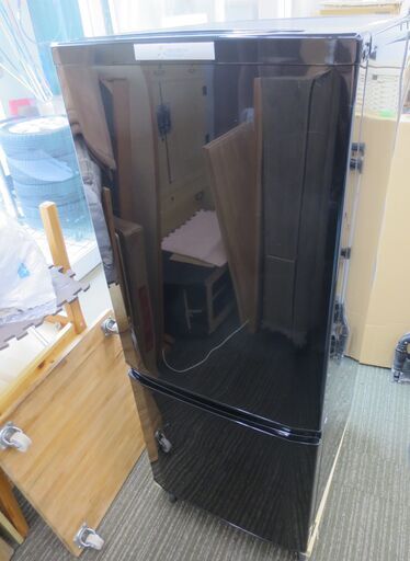 ■三菱　ミツビシ　2ドア冷蔵庫　146Ｌ　MR-P15Y　№4965