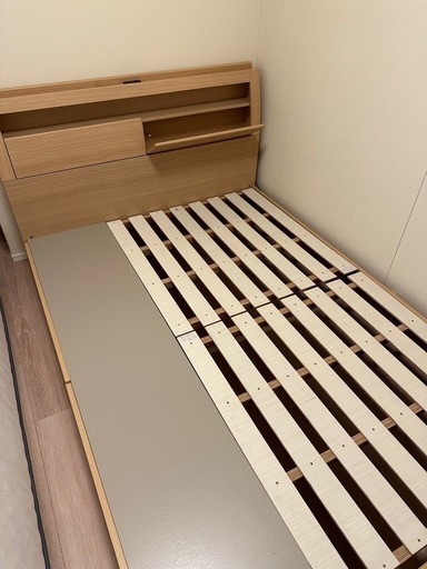 ニトリダブルベッド収納フレーム