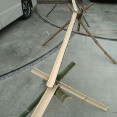 流しそうめんの画像