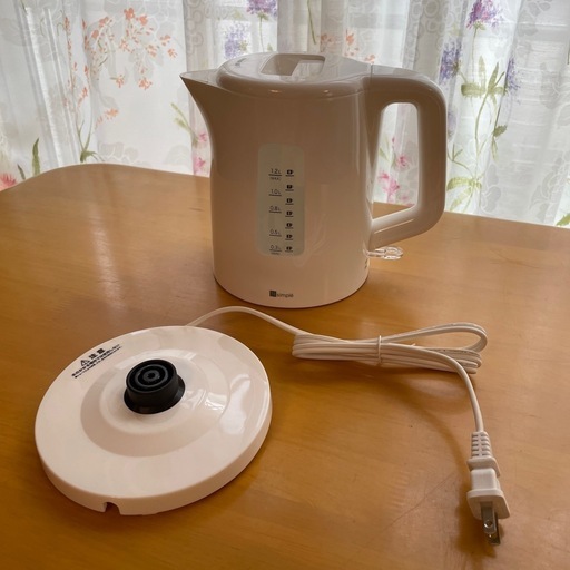 買って２ヶ月！！ニトリ電気ケトル