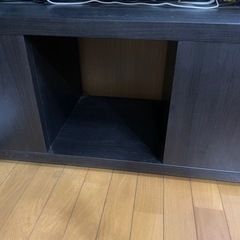 テレビ台 IKEA　ブラウン の画像