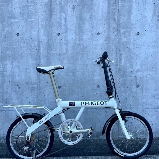 プジョー　コリブリ　18インチ　ルミナスホワイト　神奈川引取限定　ミニベロ プジョー コリブリ 18インチ ルミナスホワイト 神奈川引取限定