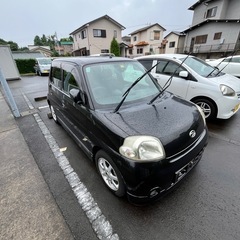 H21  ダイハツ　エッセカスタム　2WD  4AT  黒　検R8.7の画像