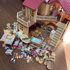 シルバニアファミリー　赤い屋根の大きなおうち