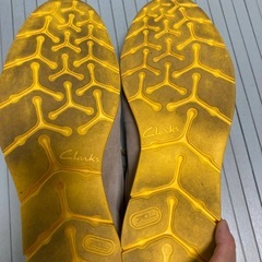 美品　clarks 26cm クラークス　スウェードの画像