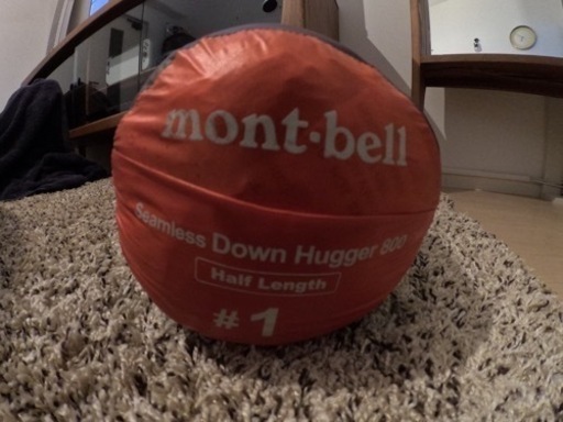 冬用シュラフ シームレス ダウンハガー800 ハーフレングス #1