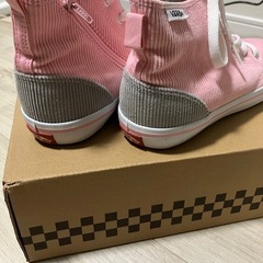 VANS 22センチ　ピンクの画像