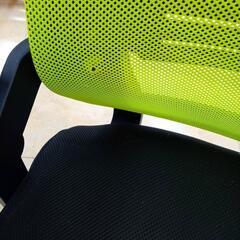 ★ジモティ割あり★  ワークチェア ネオイエロー×ブラック W67×D62×H110 クリーニング済み OJ5270の画像