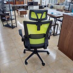 ★ジモティ割あり★  ワークチェア ネオイエロー×ブラック W67×D62×H110 クリーニング済み OJ5270の画像
