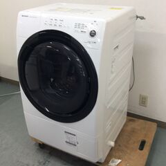 11/9受渡済）YJT8959【SHARP/シャープ ドラム洗濯機7.0㎏】訳アリ品 2021