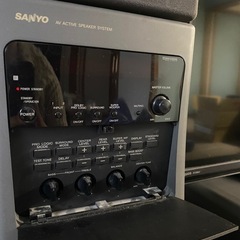 【最終価格】SANYO スピーカー　セットの画像