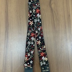 Live Line ギターストラップ　花柄　長さ調整可能　ギター用品の画像