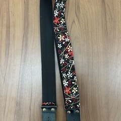 Live Line ギターストラップ　花柄　長さ調整可能　ギター用品の画像