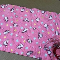 キティーちゃん★可愛いピンクのお昼寝布団セット