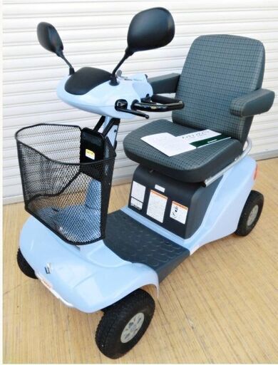 SUZUKI　セニアカー　ET4E9　動作良好　電動四輪車椅子　音声案内　2019年製　スズキ　【　直接引取り限定　配送リクエストOK　】