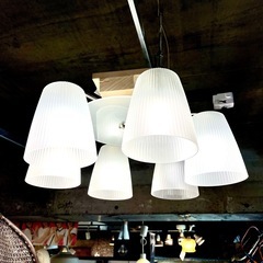 【倉庫保管中】 ヤマギワ yamagiwa シャンデリア CHANDELIER 廃盤品  6灯 シーリングライト 照明 天井照明の画像