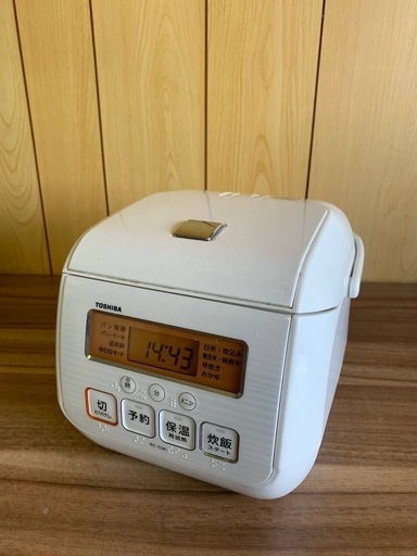 ♦️東芝炊飯器【2017年式】RC-5SK