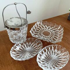 期間限定！昭和レトロ ｜ アンティーク 60年前の ガラス皿、ア...