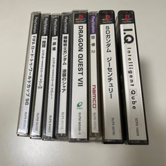 【PS】ドラクエ7等8本セットの画像