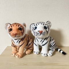 虎のぬいぐるみ