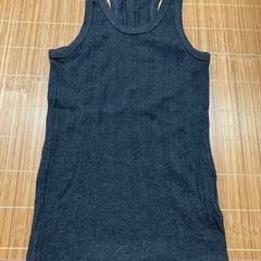 しまむら2　タンクトップ メンズM  黒