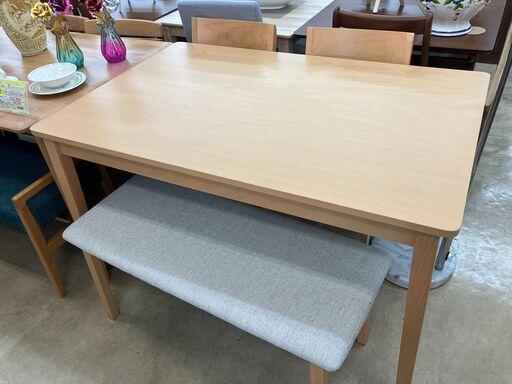 NITORI ニトリ ダイニング４点セット ビークSP No.1379● ※現金、クレジット、スマホ決済対応※