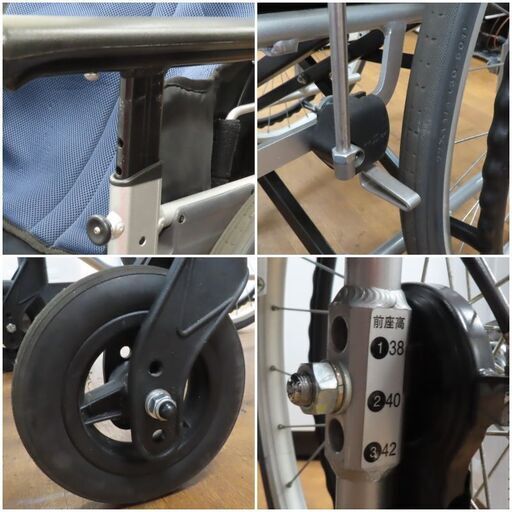 ♪NISSIN/日進医療器/ニッシン 自走式車椅子 NA-501A 車いす♪