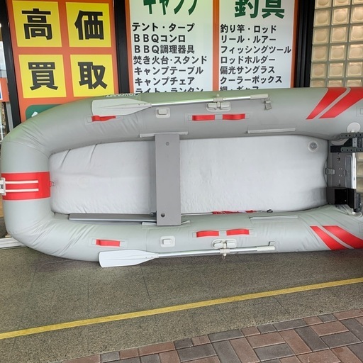 【配送不可】JOYCRAFT ジョイクラフト ゴムボート レッドキャップ 型番不明 5人乗り 船舶免許不要 釣り フィッシング 海