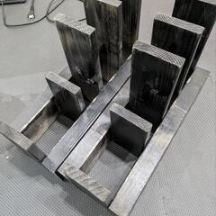 手作り ウェイトプレートラック