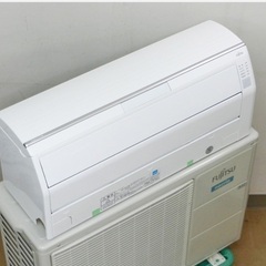  標準取付工事込み(出張費とエアコン設置込みの値段です。冷房のみ FUJITSU【AS-S227N】富士通 nocria ノクリア 不在eco 自動フィルターおそうじ機能 ルームエアコン おもに6畳の画像