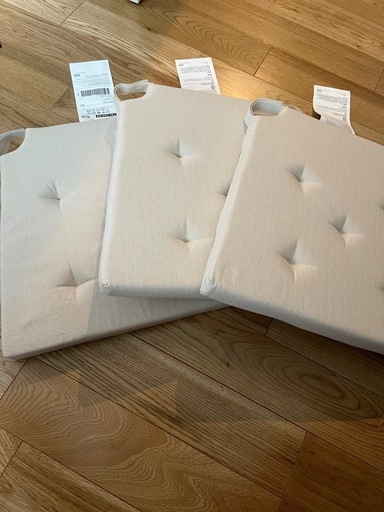 IKEA イケア　チェアパッド　JUSTINA ユスティーナ　座布団