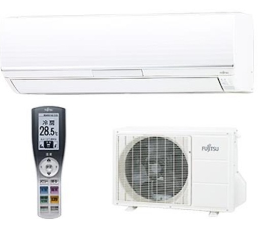 標準取付工事込み(出張費とエアコン設置込みの値段です。冷房のみ FUJITSU【AS-S227N】富士通 nocria ノクリア 不在eco 自動フィルターおそうじ機能 ルームエアコン おもに6畳