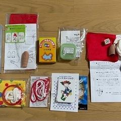おもしろ手品用品いっぱい