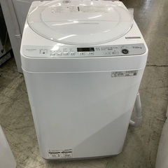 安心の1年保証付き！！　SHARP　7.0kg全自動洗濯機　ES-GE7F-W  2022年製