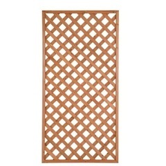 ラティス フェンス3枚セット 天然木 180x90cmの画像