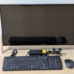 （週末セール）富士通デスクトップPC ESPRIMO 23.8型ワイド